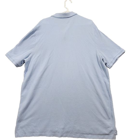 Polo Ralph Lauren Polo Shirt Mens 2XL Blue Solid Classic Fit 100% Cotton - Picture 2 of 15